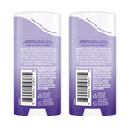 Lume Whole Body Deodorant - Invisible Cream Stick - 72 Hour Odor Control - Aluminum Free, Baking Soda Free, Skin Safe - 2.2 Ounce (Pack of 2) (Soft Powder)