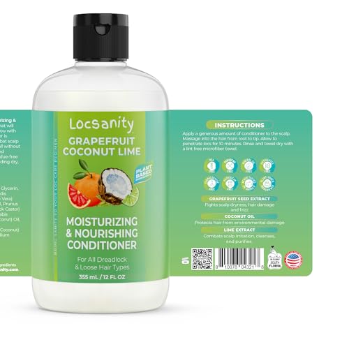 Locsanity Grapefruit Coconut & Lime Moisturizing and Nourishing Conditioner