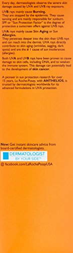 La Roche-Posay Anthelios Melt-In Milk Sunscreen SPF 60, Sunscreen For Body & Face, Broad Spectrum SPF + Antioxidants, Oil Free, Lightweight & Fast Absorbing, Oxybenzone Free
