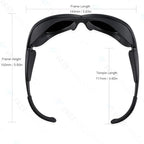 FreeMascot Red Light Therapy Glasses, Laser Safety Glasses IPL 200-2000nm, Eyes Protection for Tanning Goggles and Red Light Therapy
