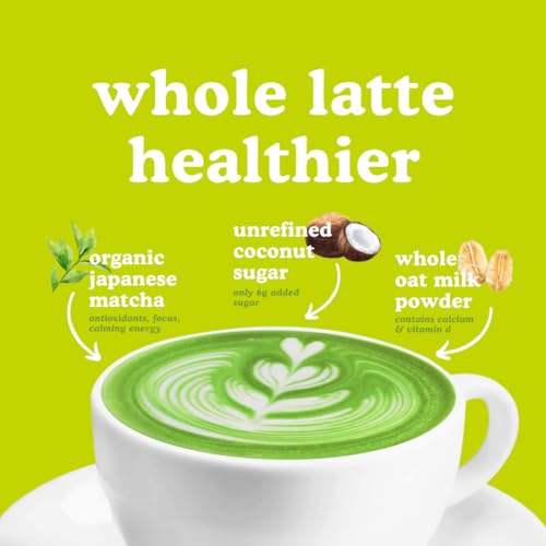 SENCHA NATURALS Oat Milk Vegan Matcha Latte Café Original 8.5 oz