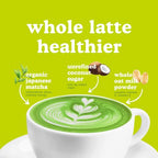 SENCHA NATURALS Oat Milk Vegan Matcha Latte Café Original 8.5 oz
