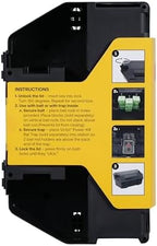 Victor M901RB Refillable Rodent Bait Station, Black
