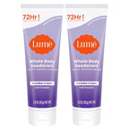 Lume Whole Body Deodorant - Invisible Cream Tube - 72 Hour Odor Control - Aluminum Free, Baking Soda Free, Skin Safe - 3.0 ounce (Pack of 2) (Soft Powder)