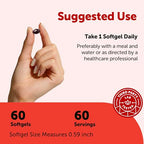 Micro Ingredients Astaxanthin 24mg with MCT Oil, 60 Softgels, 2 Month Supply | Max Strength Astaxanthin Antioxidant Supplements | Fresh Microalgae Source | Non-GMO, Gluten Free, No Soy
