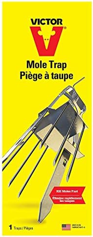 Victor Plunger Style Mole Trap for Quick and Clean Kill (2 Pack)