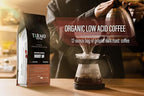 Tarmo Coffee | BOOST UP - Low Acid Ground Coffee, Vietnamese Coffee, Premium Arabica & Robusta Blend, Dark Roast Coffee, 12 Oz Bag