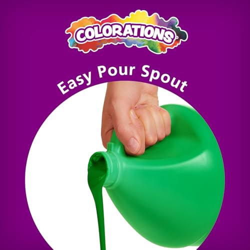 Colorations Paraben-Free Tempera Paint for Kids - 1 Gallon, Vibrant Magenta. Non-Toxic and Made in the USA, Classroom Must Haves, Bulk Arts and Crafts Supplies
