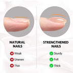 GAOY 6 Colors Builder Gel Set for Nails, Milky White Pink Nude Jelly Nail Strengthener, Soak Off Extension Hard Gel, Vivid Nude 6pcs Vivid Nude