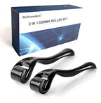 2 Pack Derma Roller Microneedle with 540 Titanium - Micro Needles Tool