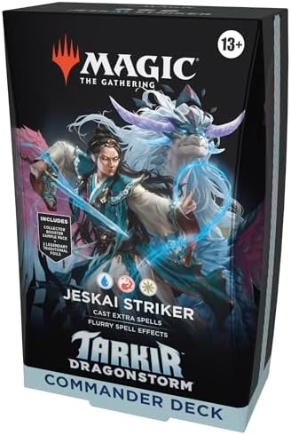 Magic The Gathering Dragonstorm Commander Deck - Jeskai Striker