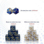 MTG Playmat TCG Playmat -Includes Storage Bag and 14 Dice-Experience Top-Tier Quality and Edge-Locking Waterproof and Non-Slip Mat! (playmat with, Starry Sky)