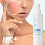 BRIOTECH Skin Renew Toner, Hypochlorous Acid Spray Topical Skin Spray for Face and Skin, Minimize Appearance of Blemishes, Soothing Mist for Redness & Bumps, Stocking Stuffer, 4 fl oz ea, 2 ct