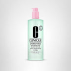 Clinique 3-Step All About Clean Liquid Facial Cleanser Soap | Face Wash For Oily Skin| Skin Type 4, 13.5 Fl Oz