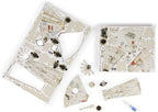 4D Build Star Wars Millennium Falcon 3D Model Kit, 𝖲tar Wars Gifts, Ѕtar Ｗars Toys Desk Decor for Star Ｗars Fans & Collectors, Adults & Teens 12+
