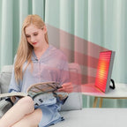Red Light Therapy for Face,Red Infrared Light Therapy Lamp with Stand Panel Led 660nm Red Light-Therapy& 850nm Infrared Light Device for Body