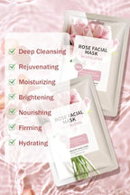 Face Masks Skincare, Christmas Gifts for Women, Facial Masks for Women Skin Care, Beauty Rose Sheet Masks, Bulk Face Mask Skin Care, Beauty Masks Gifts, Hydrating Face Masks, Facial Masks 10 Sheets