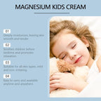 Magnesium Lotion for Kids,Magnesium Cream,Gentle Natural Calming Cream for Restful Sleep,Relaxation,Sensitive Skin Support,Recharge & Restore with Pure Magnesium Cream,Adults and children can use it