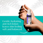 Aquanil HC Lotion, Calming Body Lotion, Anti-Itch Formula, Ideal for all Skin Types - Without Artificial Fragrance
