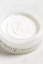 Fatboy Hair Sea Salt Pomade, Lightweight Hold for Texturizing Hair, Beach Wave Finish, All Hair Types, 2.6 Oz