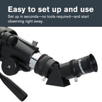 Celestron Travel Scope 80 Portable Refractor Telescope – 80mm Aperture, Fully-Coated Glass Optics – Includes Tripod, Smartphone Adapter, Backpack & Software – Ideal for Beginners & Travel