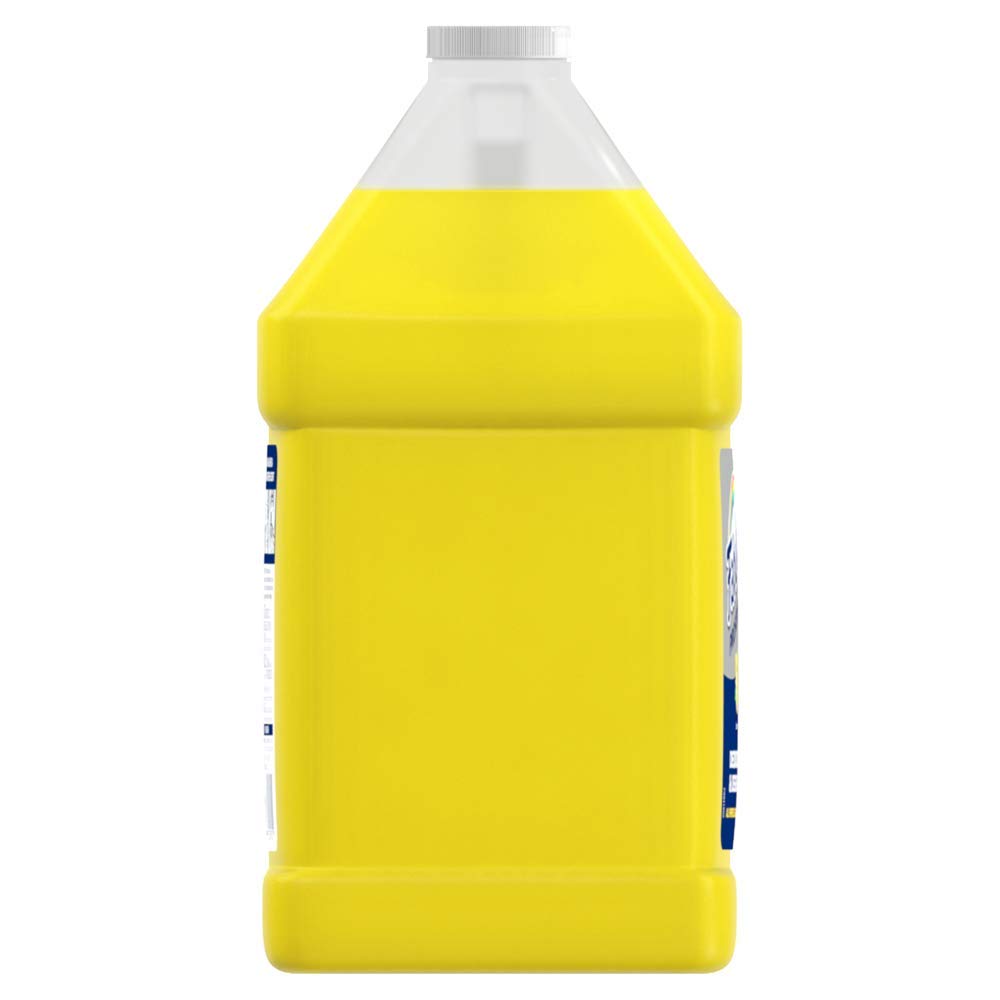 FABULOSO Professional All Purpose Cleaner & Degreaser, Lemon, Concentrated Formula, Bathroom Cleaner, Toilet Cleaner, Floor Cleaner, 4 Gallons Total (128oz | Case of 4)