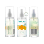 Aluminum Free Deodorant & Body Spray for Whole Body - Citrus 4oz (2 Pack) Clean Deodorant and Body Spray for Teen Boys and Girls - With AHA For Body Acne - Body Spray for Teens Formula