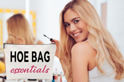 4 Pack Funny Gifts for Women, Friends, Hostess Gift Ideas Cool Gifts for Women Girls Birthday Gift Ideas Gag gifts Girls Weekend Overnight Fun Makeup Travel Bag Cosmetic Bag