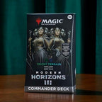 Magic: The Gathering Modern Horizons 3 Commander Deck - Tricky Terrain (100-Card Deck, 2-Card Collector Booster Sample Pack + Accessories)