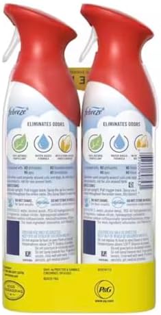 Febreze Odor-Fighting Air Freshener, Watermelon Scent, Pack of 2, 8.8 fl oz each