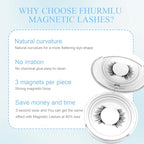 Ginani magnetic lashes,Magnetic Eyelashes Natural Look,Magnetic Eyelashes with Applicator,Reusable Magnetic eyelashes,No Glue Needed Magnetic Eyelashes Magnetic Lashes Kit（Natural+Simple+Fuller）