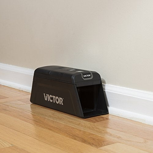Victor M2-2P M2 Smart-Kill Wi-Fi Electronic Rat Trap-2 Pack, Black