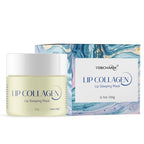 Lip Sleeping Mask (20g), Collagen Lip Mask Overnight, Lip Plumper with Hyaluronic Acid, Peptide Complex Lip Balm for Lip Wrinkle Repair and Plumping, Natural Hydration for Smooth Lips
