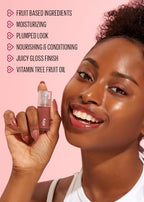 Kaja Lip Plumping- Juicy Glass 05 Plum Paloma | Hydrating, Feel Plumped and Lightweight with Vitamin Tree Fruit Oil, Vegan, Cruelty-Free, Clear Tint Stain Shine Gloss Plumper, Long Lasting