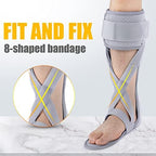AFO Foot Drop Brace Ankle Foot Orthosis Medical Afo Walking with Shoes for Stroke Hemiplegia (Medium-Left)
