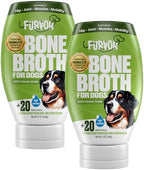 Mobility Support Beef Bone Broth for Dogs | Hip & Joint Support for Dogs | Glucosamine & Amino Acid Boosted | Human Grade Ingredients | Just add Water | Made in USA, 12 oz, 2 Pack