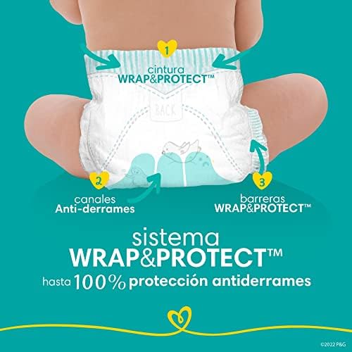 Pampers Swaddlers Diapers Preemie - Size P1, 27 Count, Ultra Soft Disposable Baby Diapers (Pack of 4)