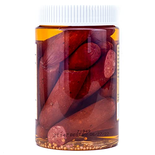 Backroad Country Pickled Smoked Polish Sausage, 8 Ounce Jar
