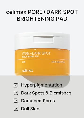 celimax ONE STEP Body Brightening Pad 110ml (60 pads) + Ji.Woo.Gae Pore+Dark Spot Brightening Pad(40 pads) Bundle