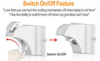 Vmaisi 20 Pack Magnetic Cabinet Locks Baby Proofing and 2 Keys
