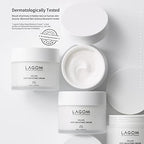 LAGOM Cellus Deep Moisture Cream A natural, advanced moisturizer with Ceramide and D-Panthenol (B5) for all skin types silky hydrating nourishing and protecting cream 2.02 Fl Oz