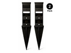 Stake It Garden Stake Anchors | No-Dig Trellis Support | 12-Inch 2-Pack