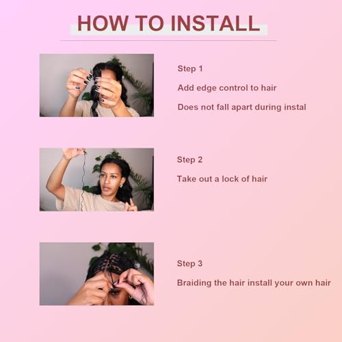 Human Braiding Hair for Boho Braids 100% virgin Human Hair 110g 20 Inch Curly Knotless 12A Deep Wave Bulk Bohemian Braiding Hair for 2 Bundles/Pack Extensions Natural Color (20 Inch 110g)