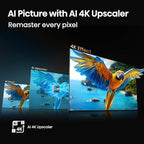 Hisense 43" Class QD6 Series (43QD6QF, 2025 Model) QLED 4K UHD Smart Fire TV, Voice Remote with Alexa, Dolby Vision, Dolby Atmos, Motion Rate 120, HDR 10+, Game Mode Plus, MEMC, VRR, ALLM