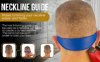 and Neckline Shaving Template | Curved Silicone Band | Great for Creating Skin Fade Guidelines for DIY Haircuts | Fade Haircut Guide for Hair Clippers