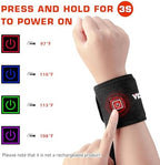 Red Light Therapy Belt for Neck, Near Infrared Light Therapy Belt Wearable Infrared Neck Wrap with Timer Infrared Belt for Chin Firming and Pain Relief Body Neck Hand Wrist Legs Gift for Women Men