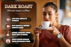 Tarmo Coffee | SOLAR SIP - Low Acid Coffee, Vietnamese Coffee, Robusta & Arabica Blend, Whole Bean, Dark Roast, 12 Oz Bag