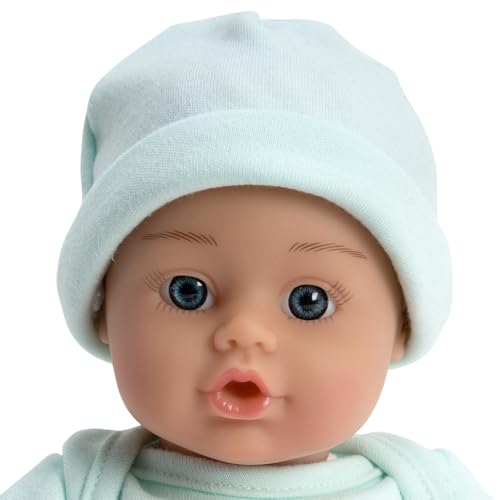 Adora Sweet Baby - 11” Soft & Cuddly Baby Doll, Realistic Features, Gentle Scent, Machine Washable, Lightweight & Easy to Hold | Adorable Playmate (Girl Dino)