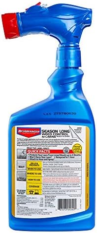 BioAdvanced Season Long Weed Control For Lawns, Ready-to-Spray, 29 oz, 9,000 Sq Ft