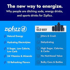 Zipfizz Energy Drink Powder, 20 Pack B12 Electrolyte - Blue Raspberry
